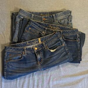 American Rag Set of 3 Women's Blue Jeans